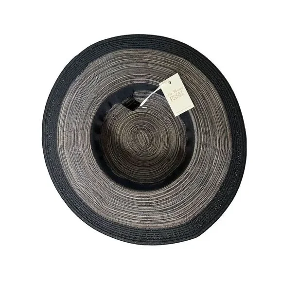 Pia Rossini Women's Extra-Wide Brim Floppy Sun Hat Black One Size - Picture 4 of 7